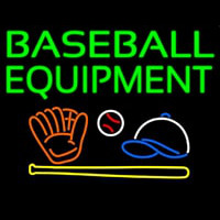 Baseball Equipment Neonreclame