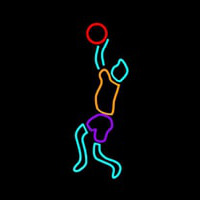 Basketball Player Neonreclame