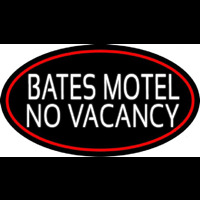 Bates Motel No Vacancy Neonreclame