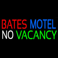 Bates Motel No Vacancy Neonreclame