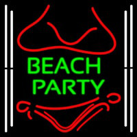 Beach Party 1 Neonreclame