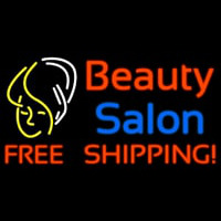Beauty Salon Free Shipping Logo Neonreclame