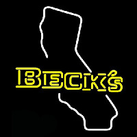 Becks California Beer Neonreclame