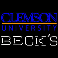 Becks Clemson University Beer Sign Neonreclame
