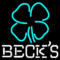 Becks Clover Beer Neonreclame