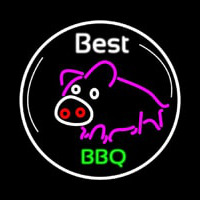 Best BBQ Pig Neonreclame