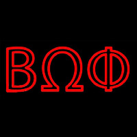 Beta Omega Phi Neonreclame