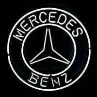 Big Mercedes Benz Logo Eu Auto Car Dealer Pub Display Winkel Neonreclame