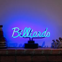 Billiards Desktop Neonreclame