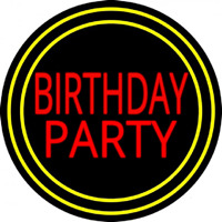 Birthday Party 1 Neonreclame
