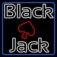 Blackjack White Neonreclame