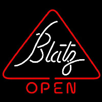 Blatz Open Neonreclame