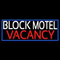 Block Motel Vacancy Neonreclame