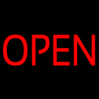 Block Open Neonreclame