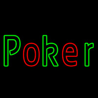 Block Poker 2 Neonreclame