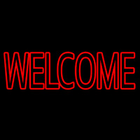 Block Welcome Neonreclame