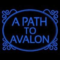 Blue A Path To Avalon Neonreclame
