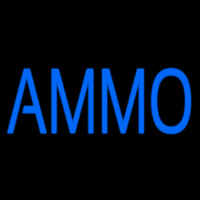 Blue Ammo Neonreclame