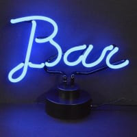 Blue Bar Desktop Neonreclame