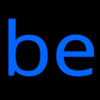 Blue Be Neonreclame