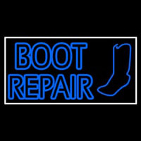 Blue Boot Repair Neonreclame