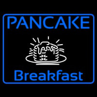 Blue Border Pancake Breakfast Neonreclame