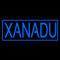 Blue Border Xanadu Neonreclame