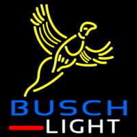 Blue Busch Light Pheasant Beer Sign Neonreclame