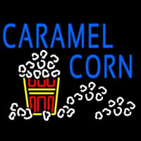 Blue Caramel Corn With Logo Neonreclame