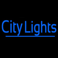 Blue City Lights Neonreclame