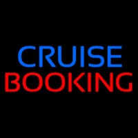 Blue Cruise Red Booking Neonreclame