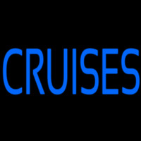 Blue Cruises Neonreclame