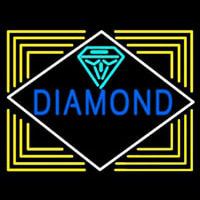 Blue Diamond Block Neonreclame
