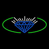 Blue Diamond Logo Neonreclame