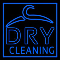 Blue Dry Cleaning Neonreclame