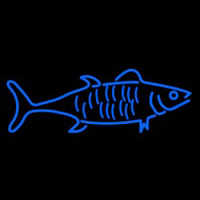 Blue Fish Logo Neonreclame