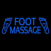 Blue Foot Massage Neonreclame