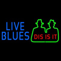 Blue Live Blues Dis Is It Neonreclame