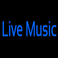 Blue Live Music Neonreclame