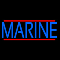 Blue Marine Neonreclame