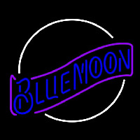 Blue Moon Blue Beer Sign Neonreclame