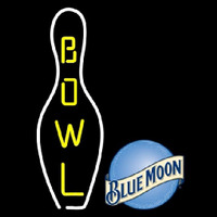 Blue Moon Bowling Beer Sign Neonreclame