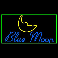 Blue Moon Italic Beer Sign Neonreclame