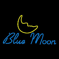 Blue Moon Italic Beer Sign Neonreclame