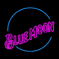 Blue Moon Pink Beer Sign Neonreclame