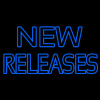 Blue New Releases Block Neonreclame