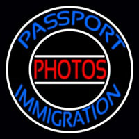 Blue Passport Immigration Photos 1 Neonreclame