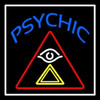 Blue Psychic Logo Neonreclame