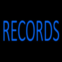 Blue Records 1 Neonreclame