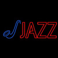 Blue Sa ophone Red Jazz Block 2 Neonreclame